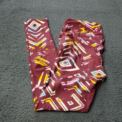NWOT LulaRoe Tall & Curvy Leggings  Womens Plus Size TC One Size  Multicolor